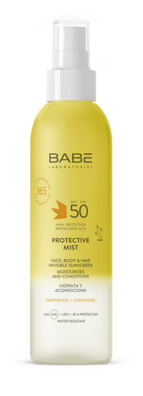 BABE PÄIKESEKAITSESPREI NÄOLE/ JUUSTELE/KEHALE SPF50 150ML