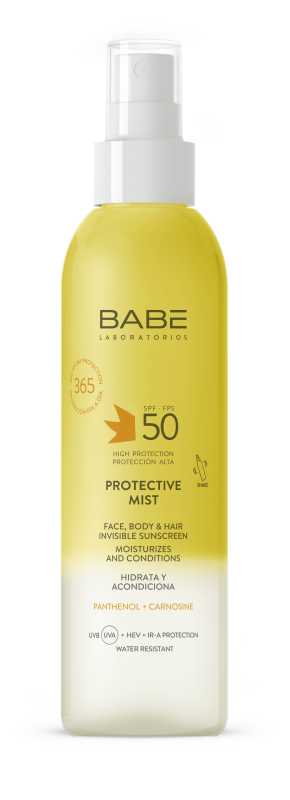 BABE PÄIKESEKAITSESPREI NÄOLE/ JUUSTELE/KEHALE SPF50 150ML