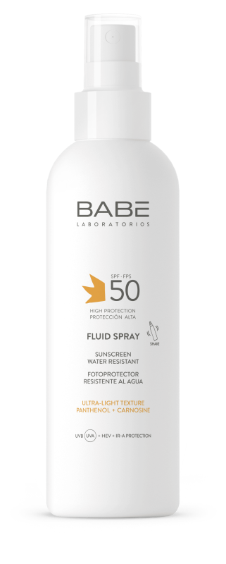 BABE PÄIKESEKAITSEFLUID SPREI SPF50 200ML