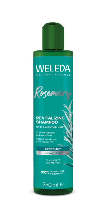 WELEDA ROSMARIINI SHAMPOON TAASELUSTAV 250ML