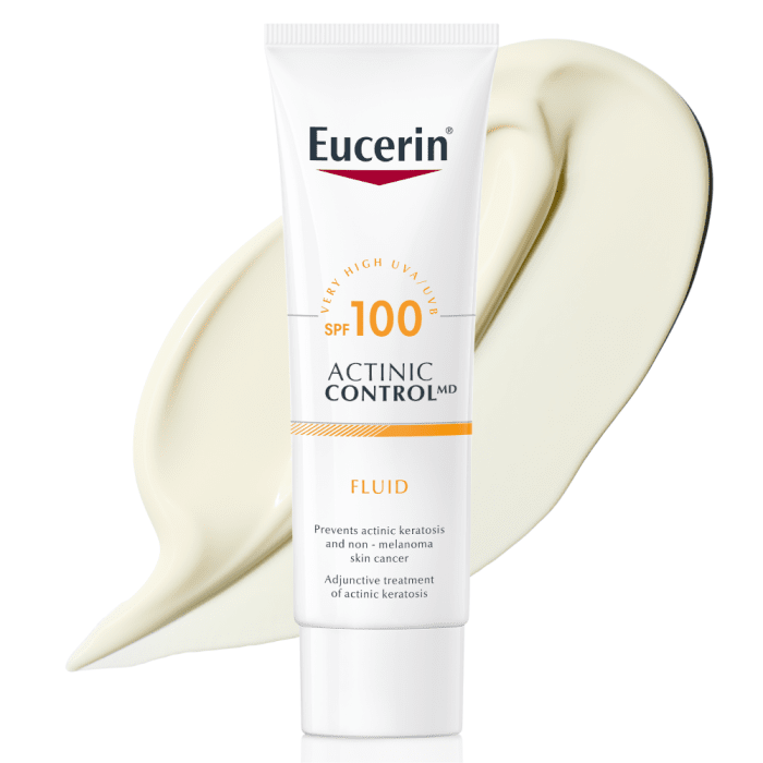 EUCERIN SUN ACTINIC CONTROL MD PÄIKESEKAITSEEMULSIOON SPF100 80ML