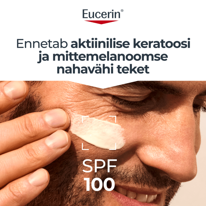 EUCERIN SUN ACTINIC CONTROL MD PÄIKESEKAITSEEMULSIOON SPF100 80ML