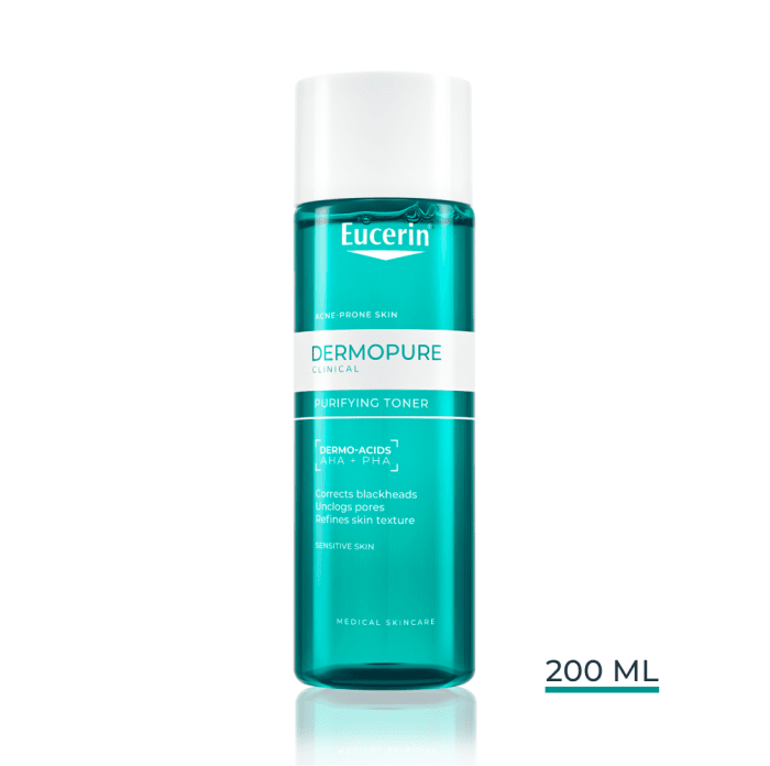 EUCERIN DERMOPURE CLINICAL TOONIK PUHASTAV 200ML