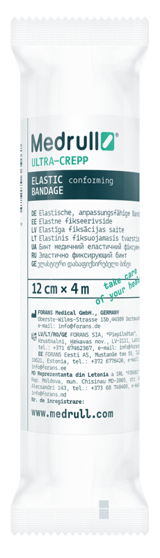 MEDRULL ULTRA-CREPP FIKSEERIV SIDE 12CMX4M ELASTNE (DE)
