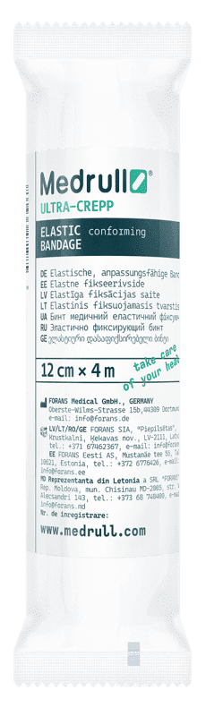 MEDRULL ULTRA-CREPP FIKSEERIV SIDE 12CMX4M ELASTNE (DE)