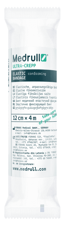 MEDRULL ULTRA-CREPP FIKSEERIV SIDE 12CMX4M ELASTNE (DE)