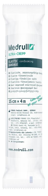 MEDRULL ULTRA-CREPP FIKSEERIV SIDE 15CMX4M ELASTNE (DE)