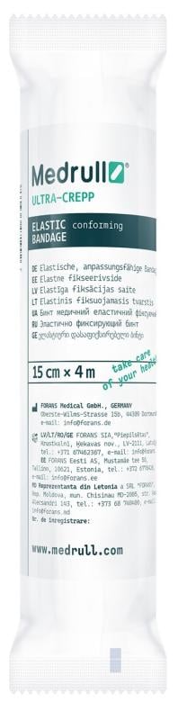 MEDRULL ULTRA-CREPP FIKSEERIV SIDE 15CMX4M ELASTNE (DE)