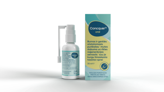 CONCQUER SUU/KURGU LIMASKESTA TAASTAV SPREI 30ML
