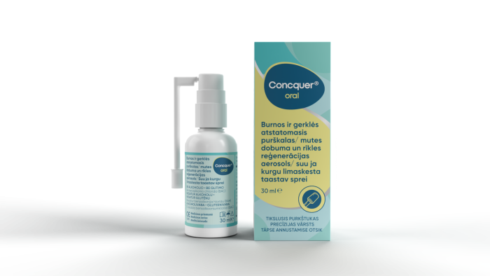 CONCQUER SUU/KURGU LIMASKESTA TAASTAV SPREI 30ML