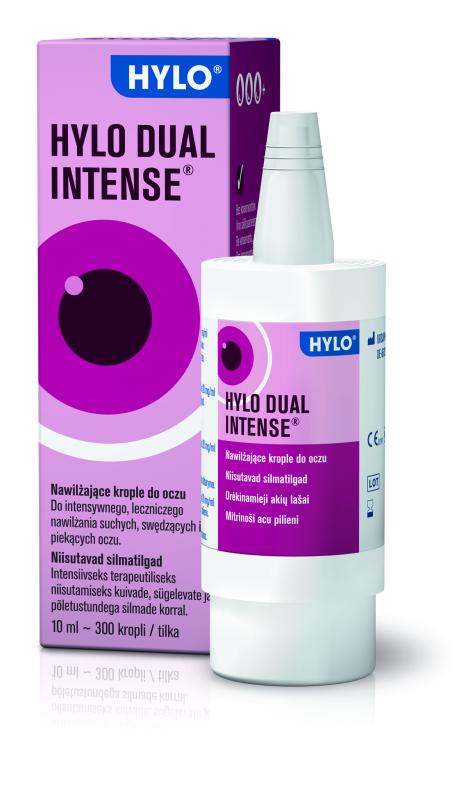 HYLO DUAL INTENSE SILMATILGAD NIISUTAVAD 10ML