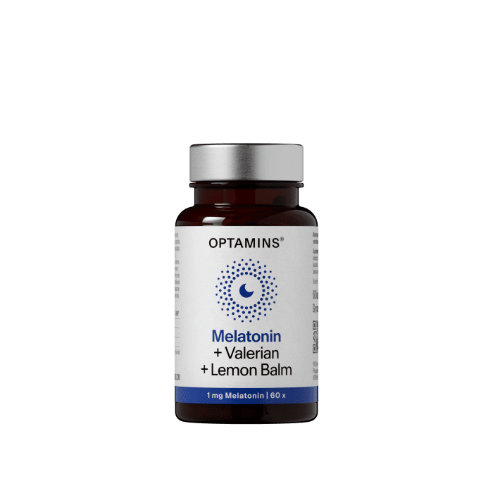 OPTAMINS MELATONIIN+PALDERJAN+ MELISS KAPSLID N60