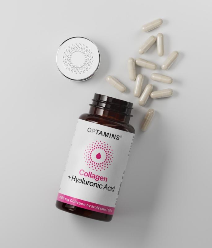 OPTAMINS KOLLAGEEN+ HÜALUROONHAPE KAPSLID N60