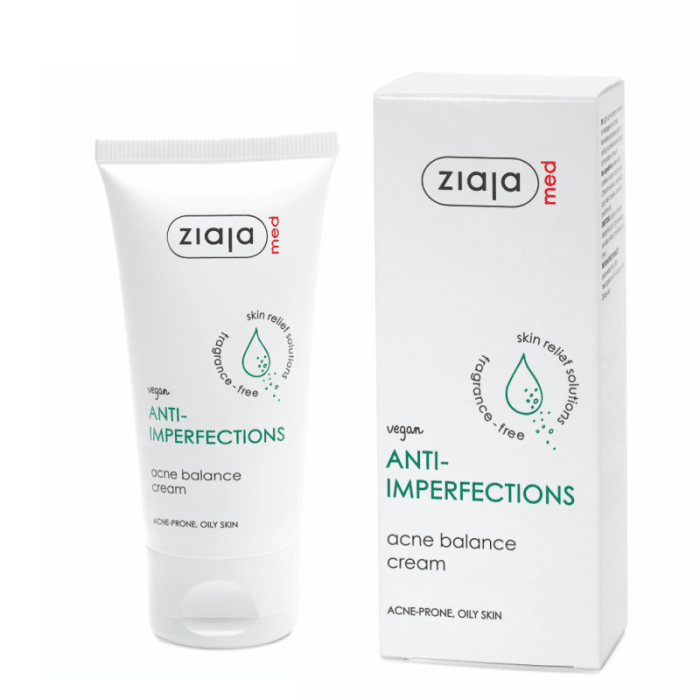 ZIAJA MED NÄOKREEM TASAKAALUSTAV AKNEL.NAH. 50ML
