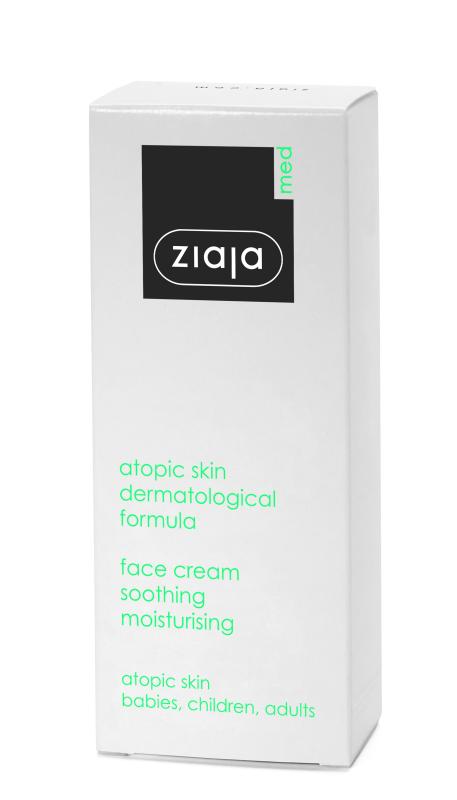 ZIAJA MED NÄOKREEM RAHUSTAV ATOOPILISELE NAHALE 50ML