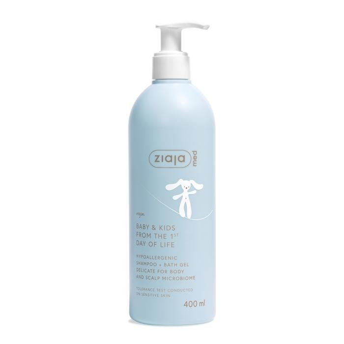 ZIAJA MED BABY&KIDS SHAMPOON/ VANNIGEEL 400ML