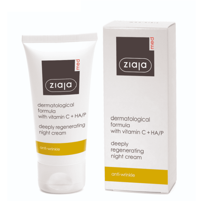 ZIAJA MED ÖÖKREEM C-VITAM. TAASTAV KORTSUDEVASTANE 50ML