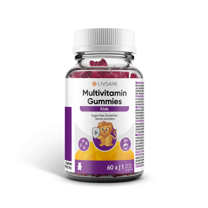 LIVSANE MULTIVITAMIN KIDS GUMMIES KUMMIKOMMID N60