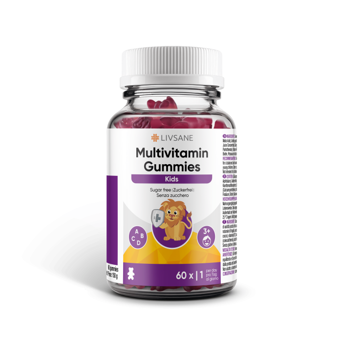 LIVSANE MULTIVITAMIN KIDS GUMMIES KUMMIKOMMID N60