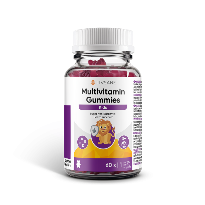 LIVSANE MULTIVITAMIN KIDS GUMMIES KUMMIKOMMID N60