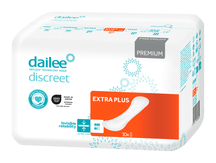 DAILEE DISCREET PREMIUM SIDE EXTRA PLUS 650ML N10