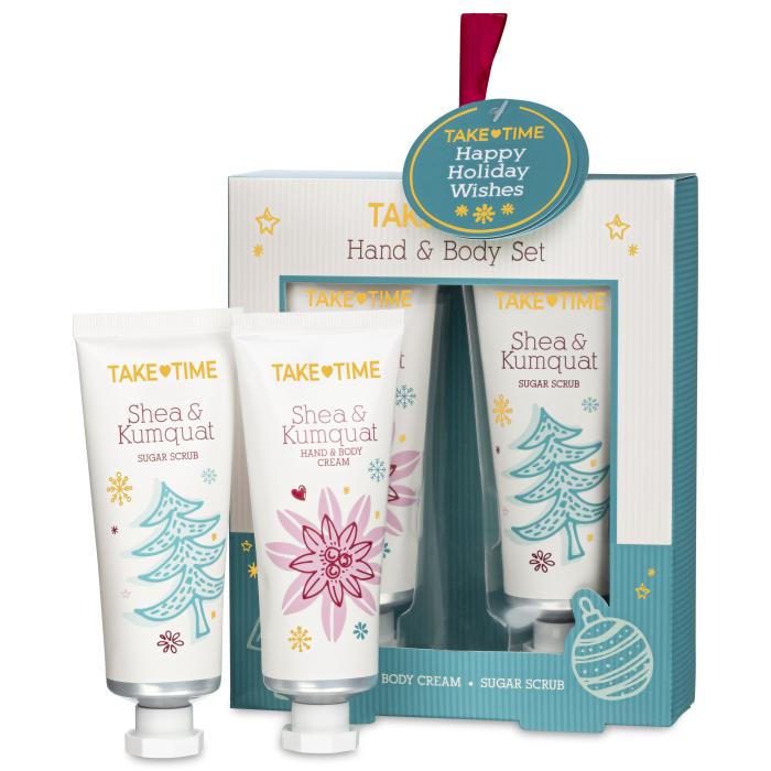 TAKE TIME KOMPLEKT KÄTEKREEM + KEHAKOORIJA 2X50ML