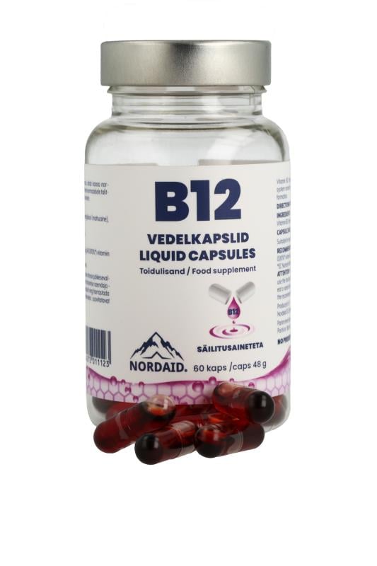 NORDAID B12 VEDELKAPSEL N60