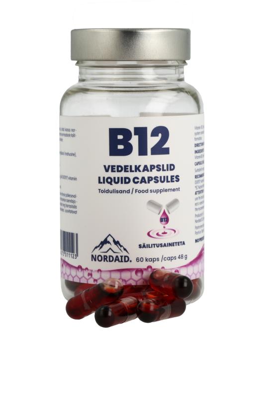 NORDAID B12 VEDELKAPSEL N60