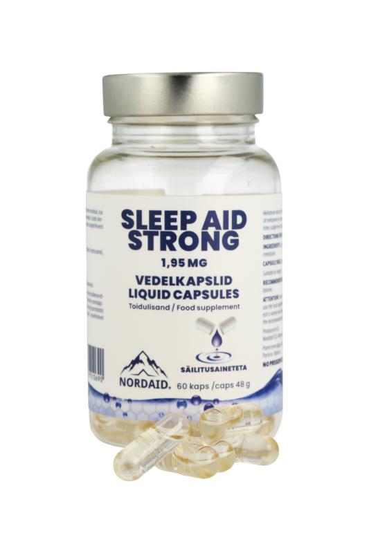 NORDAID SLEEP AID STRONG VEDELKAPSEL 1,95MG N60