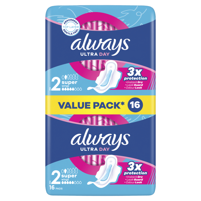 ALWAYS ULTRA HÜGIEENILINE SIDE SUPER PLUS N16