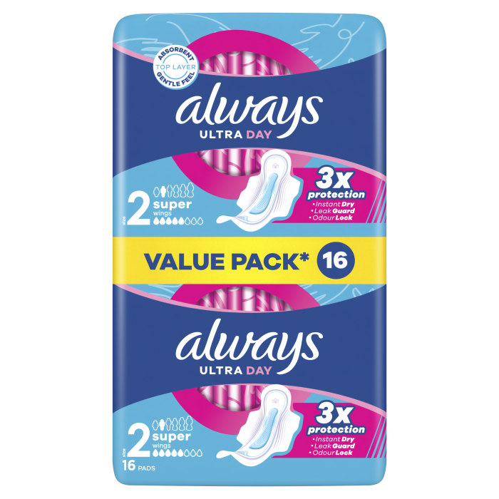 ALWAYS ULTRA HÜGIEENILINE SIDE SUPER PLUS N16