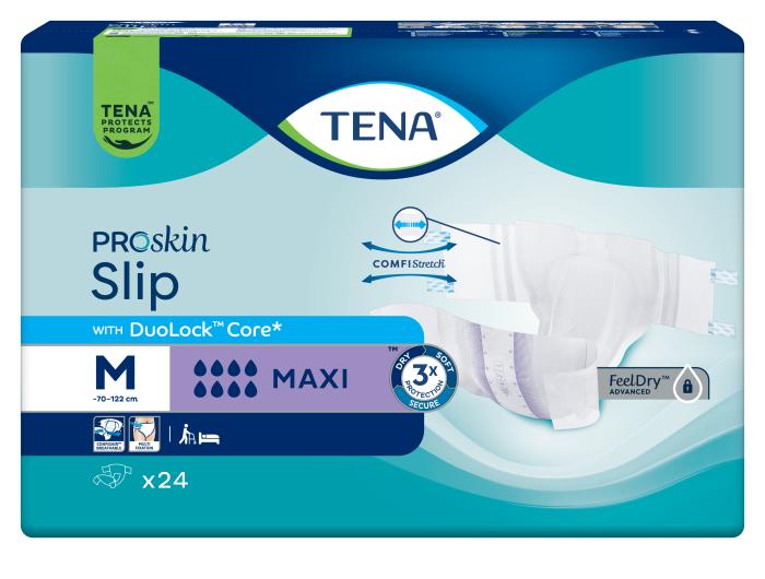 TENA SLIP PROSKIN PÜKSMÄHE MAXI M 3150ML N24
