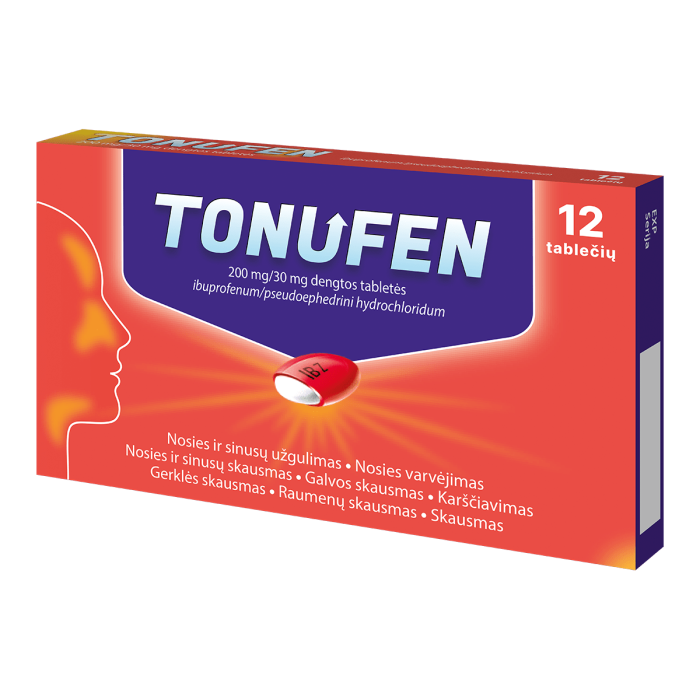 TONUFEN KAETUD TBL 200MG+30MG N12