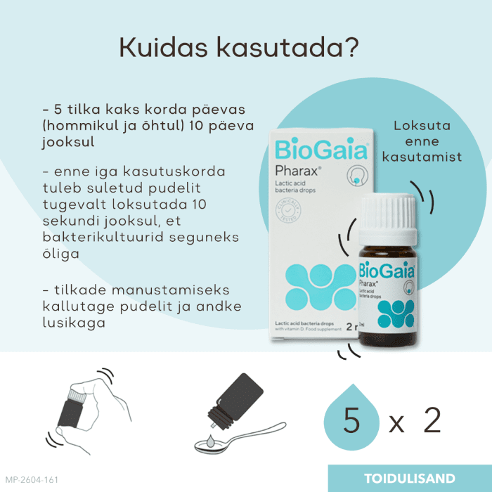 BIOGAIA PHARAX TILGAD 5ML