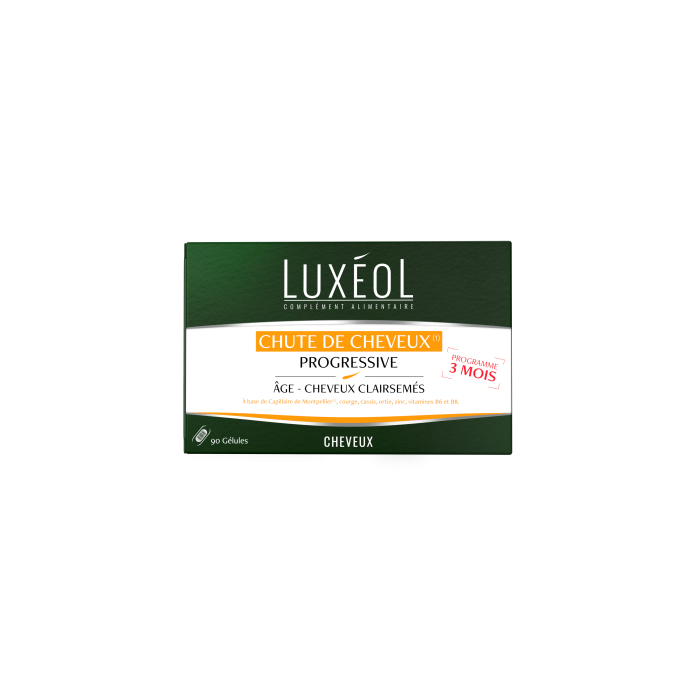 LUXEOL PROGRESSIIVNE KAPSLID JUUSTE VÄLJALANGEMISE VASTU N90