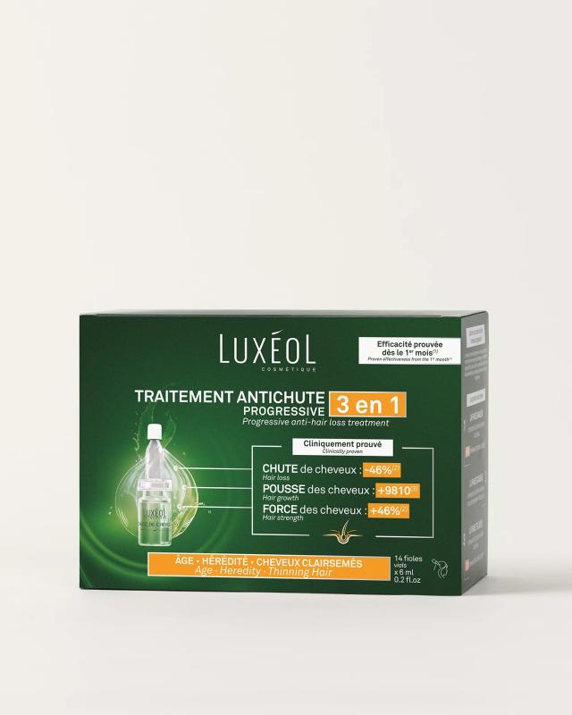 LUXEOL PROGRESSIIVNE AMPULLID JUUSTE VÄLJALANGEMISE VASTU 6ML N14
