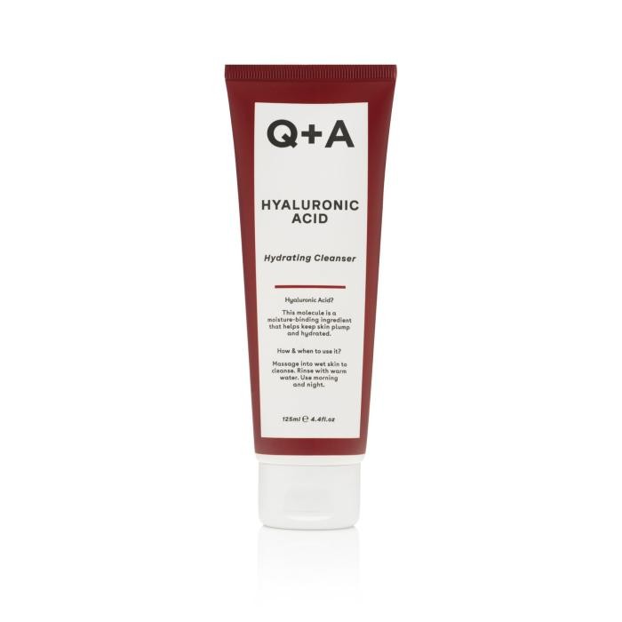 Q+A HYALURONIC ACID NÄOPUHASTUSGEEL NIISUTAV 125ML