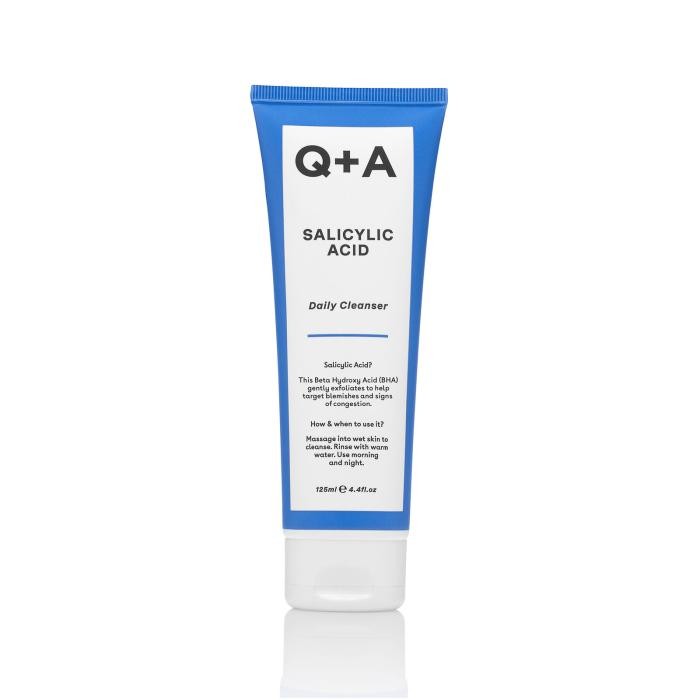 Q+A SALICYLIC ACID NÄOPUHASTUSVAHEND IGAPÄEVANE 125ML