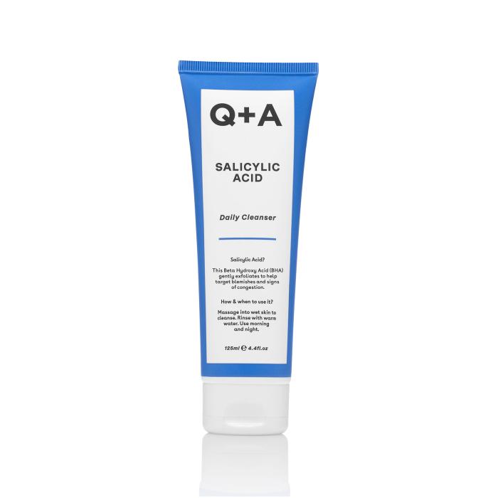 Q+A SALICYLIC ACID NÄOPUHASTUSVAHEND IGAPÄEVANE 125ML
