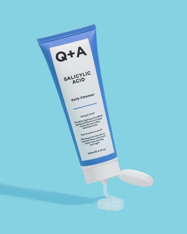 Q+A SALICYLIC ACID NÄOPUHASTUSVAHEND IGAPÄEVANE 125ML