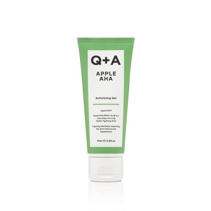 Q+A APPLE AHA GEEL KOORIV PUUVILJAHAPETEGA 75ML