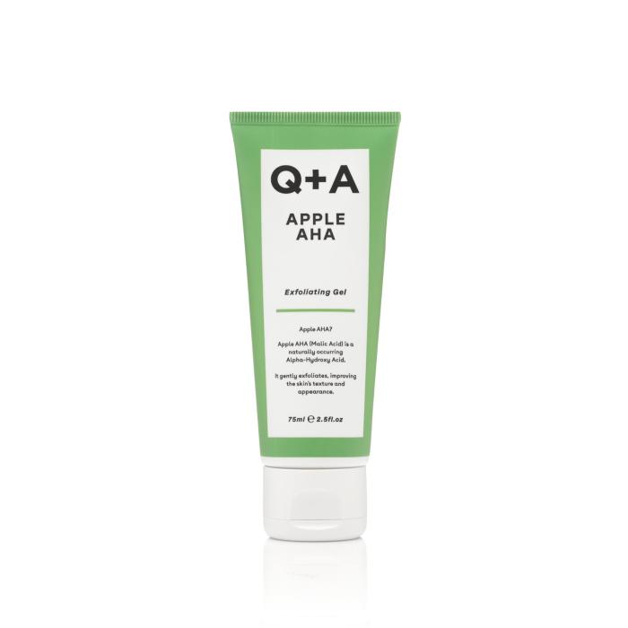 Q+A APPLE AHA GEEL KOORIV PUUVILJAHAPETEGA 75ML