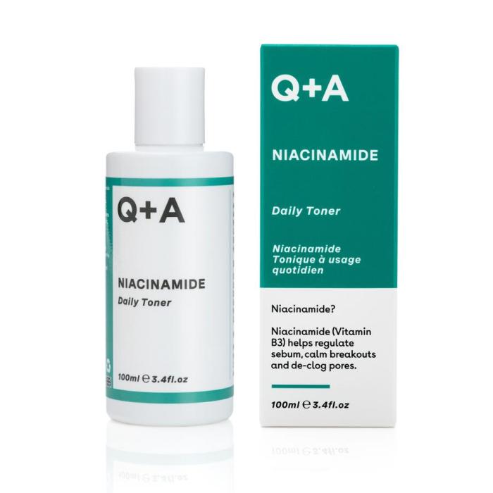 Q+A NIACINAMIDE NÄOTOONIK IGAPÄEVANE 100ML
