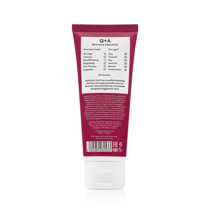 Q+A HYALURONIC ACID NÄOKREEM NIISUTAV INTENSIIVNE 75ML