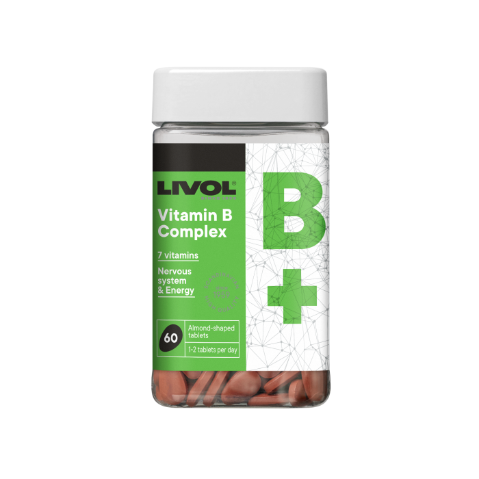 LIVOL VITAMIIN B-KOMPLEKS TBL N60