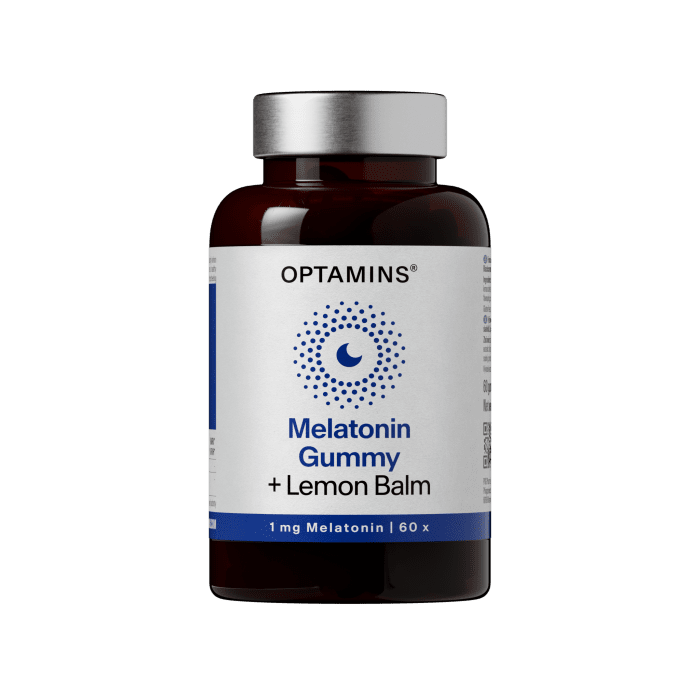 OPTAMINS MELATONIIN+MELISS KUMMIKOMMID N60