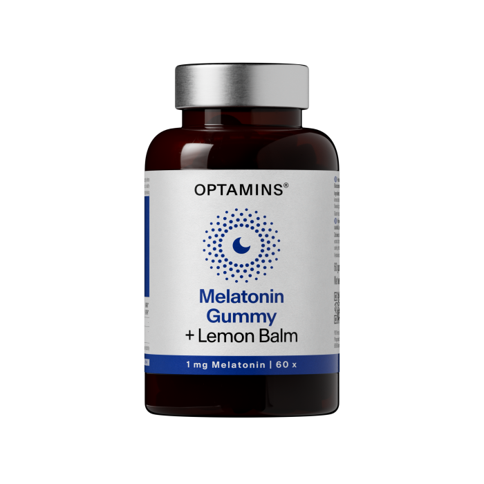 OPTAMINS MELATONIIN+MELISS KUMMIKOMMID N60