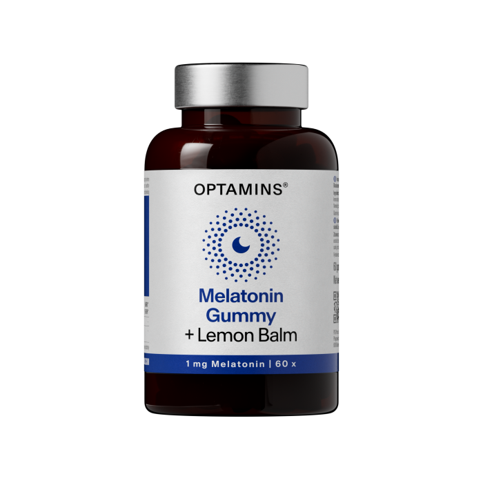 OPTAMINS MELATONIIN+MELISS KUMMIKOMMID N60