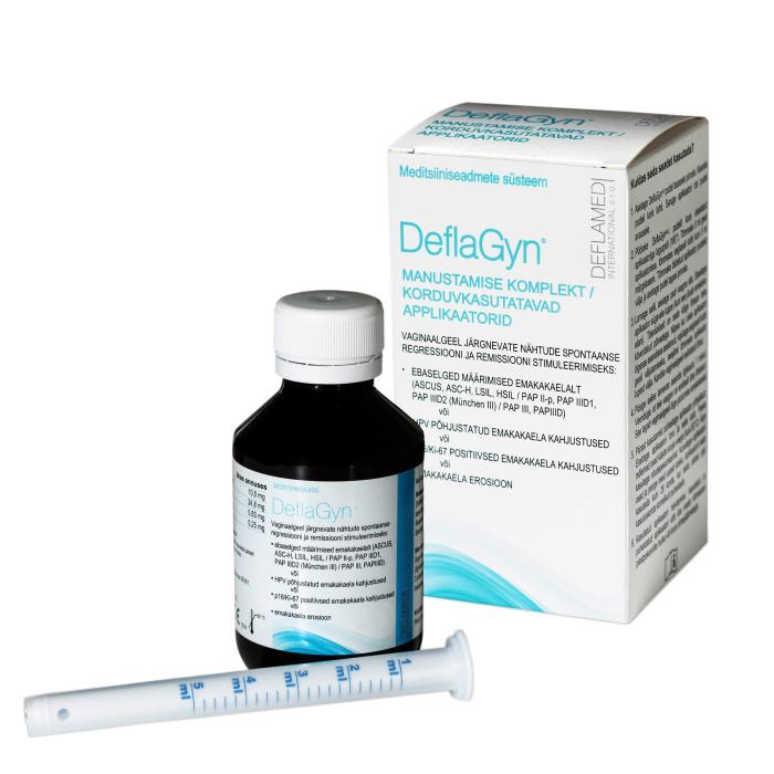 DEFLAGYN VAGINAALGEEL 150ML +APLIKAATOR N2