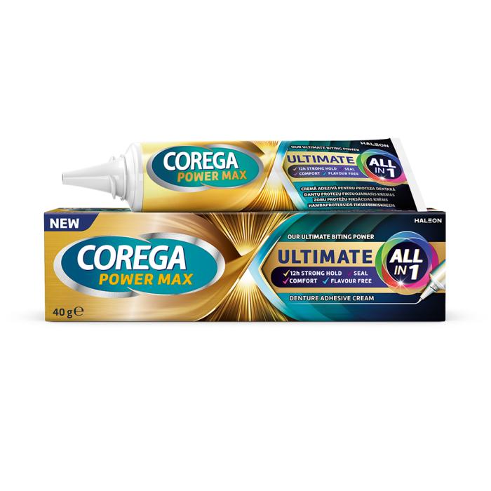 COREGA PROTEESIDE KINNITUSLIIM ULTIMATE ALL IN 1 40G